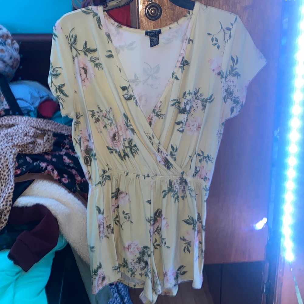 Floral romper